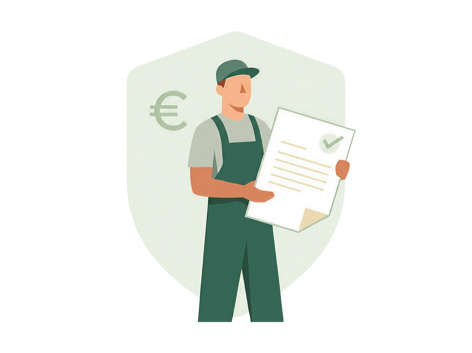 Artisan présentant un devis conforme validé - indemnisation assurance